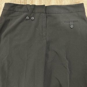 Black crop dress pant size 10 by Larry Levine